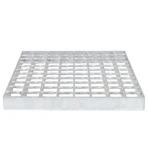 Heavy Duty Outdoor Drain Cover Grate Galvanized Steel 100cm W x 70cm D