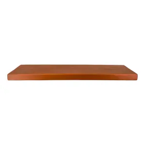 Handmade Wooden Rustic Floating Shelf 175mm Copper Length of 180cm