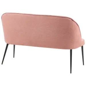 2 Seater Kitchen Sofa Pink OSBY