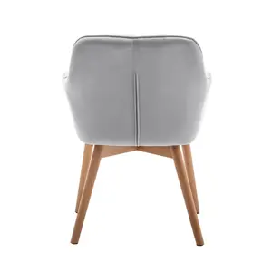 Ariad Upholstered Dining Chair Grey