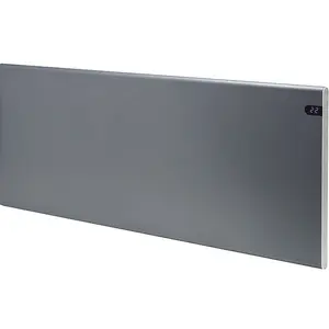 Adax Neo Electric Panel Heater, Wall Mounted, 1000W, Lava Grey