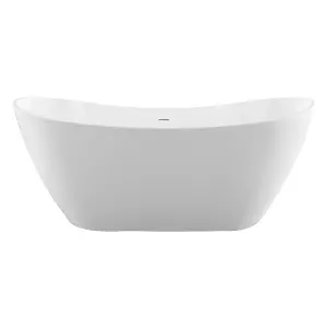 Matt White Freestanding Bath - 1700 x 730mm