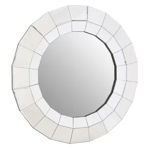 Maison by Premier Puzzle Round Wall Mirror