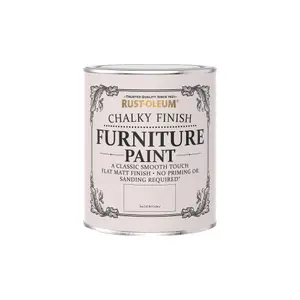 Rust-Oleum Pink Champagne Chalky Furniture Paint 750ml