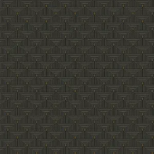 Galerie Boutique Collection Metallic Geometric Key Wallpaper