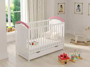 Amie cot bed 120x60cm with drawer