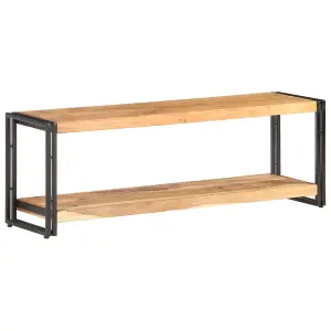 Berkfield TV Cabinet 120x30x40 cm Solid Acacia Wood