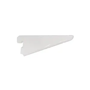 Charles Watson Twin Slot Shelving Bracket 370mm White