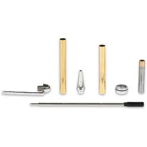 European Twist Pen Kit - Chrome Plated