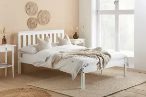 Birlea Denver Small Double Bed White