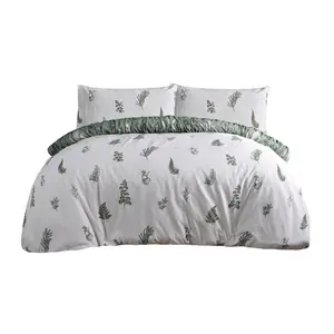 Pennside Polyester Floral Duvet Cover Set with Pillowcases Double - 2 Standard Pillowcases