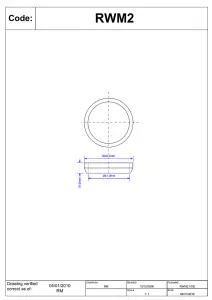 McAlpine RWM2 1.5"Multifit Rubber Olive