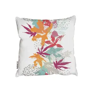 Abstract fall autumn colours (Outdoor Cushion) / 45cm x 45cm