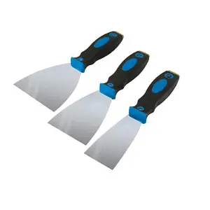 3 Piece Expert Filler Set 50mm 75mm & 100mm Decorating Repair Work