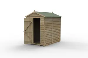 4LIFE Apex Shed 5x7 - Single Door - No Window