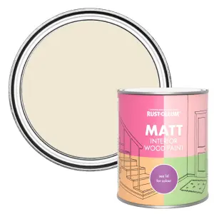 Rust-Oleum Quarry Lime Matt Interior Wood Paint  750ml