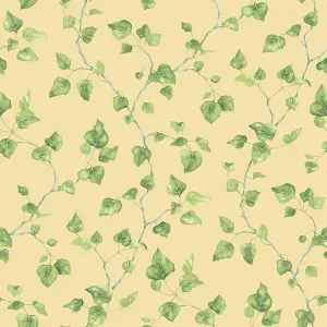 Galerie Just Kitchens Yellow Just Ivy Wallpaper Roll