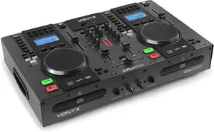 Dual DJ CD Mixer Combo With Bluetooth & USB - PD CDJ450