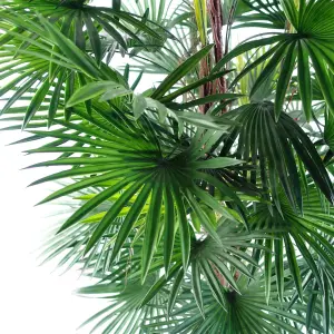 120cm Fan Palm Artificial Tree Realistic Plant