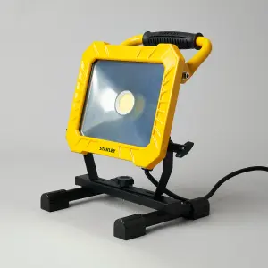 Litecraft Stanley Portable Black 33 Watt LED IP65 Outdoor Work Light