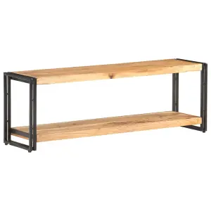 Berkfield TV Cabinet 120x30x40 cm Solid Acacia Wood