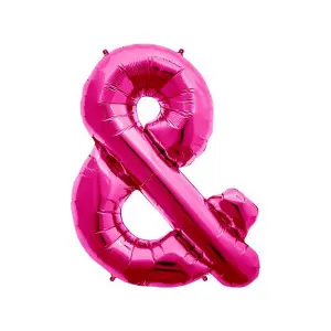 NorthStar Letter & Foil Balloon Magenta (One Size)