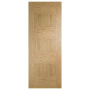 Internal Oak Pre-Finished Perugia Fire Door  - 1981 x 686 x 44mm (27")