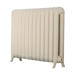 Arroll Princess Cast iron Cream 12 Column Radiator, (W)946mm x (H)549mm