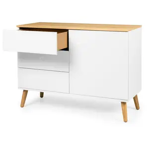 Dot Sideboard White/Oak