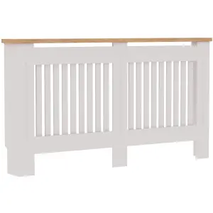 Vida Designs Arlington Large White MDF Radiator Cover