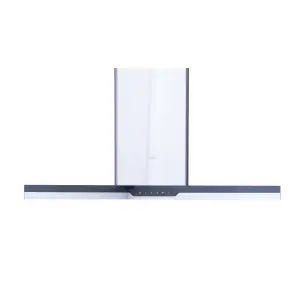 Cooke & Lewis CLIBHS90 Stainless steel Island Cooker hood (W)90cm