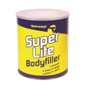 Tetrosyl Super Lite Car Body Filler Easy Sand Smooth Fine Filler Large 3.5L x 3