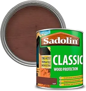 Sadolin Classic All Purpose Woodstain Deep Penetrating Protection 750ml - Teak