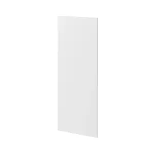 GoodHome Balsamita Matt white slab Standard End panel (H)960mm (W)360mm