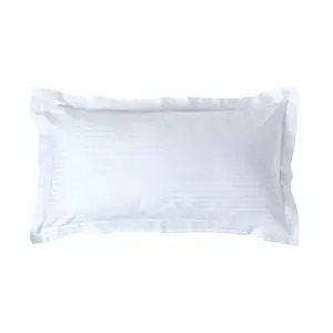 Homescapes White Egyptian Cotton Ultrasoft King Size Oxford Pillowcase 330 TC