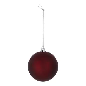 Black, green & red Plastic Hanging decoration set, Pack of 100