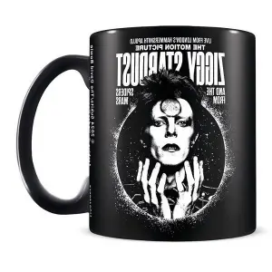 David Bowie Ziggy Stardust Mug Black (One Size)