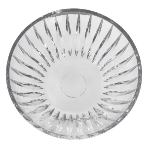 Maison by Premier Beaufort Crystal Large Clear Bowl