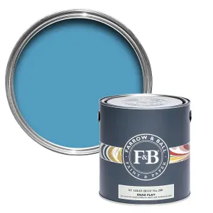 Farrow & Ball Dead Flat Mixed Colour 280 St Giles Blue 2.5 Litre