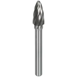 10mm Tungsten Carbide Rotary Burr Bit - Coarse Oval Engraving Tool for Precision Cutting