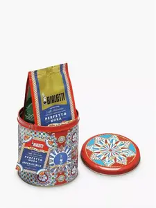 Bialetti Dolce & Gabbana Sicilian Carretto Perfetto Moka Irresistibile Ground Coffee Tin, 200G