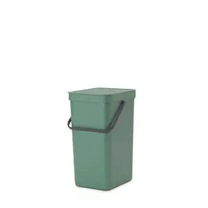 Brabantia Sort and Go 16 Litre Recycling Bin Green