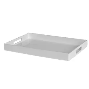 Argon Tableware Plastic Tray (Set of 6) White