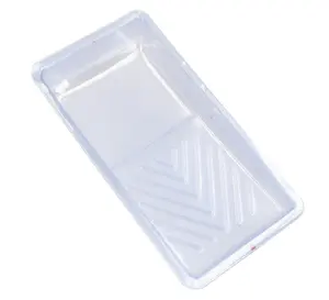 Clear Disposable Roller Tray Liners Liner for 100mm Roller Trays 20 Pack