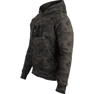 Caterpillar Trademark Hooded Pullover Work Jumper Night Camouflage - XXL