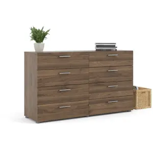 Otho 8 Drawers Chest Walnut