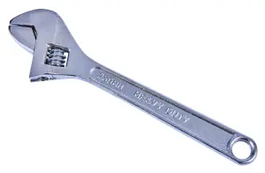 Amtech C2000 250mm (10") Adjustable wrench with 30mm (1") jaw opening