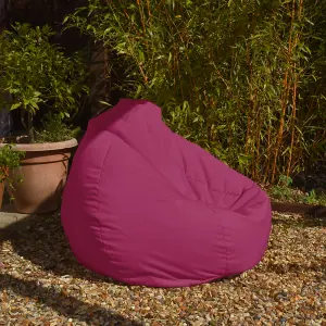 rucomfy Outdoor Water Resistant Slouchbag Beanbag - Pink