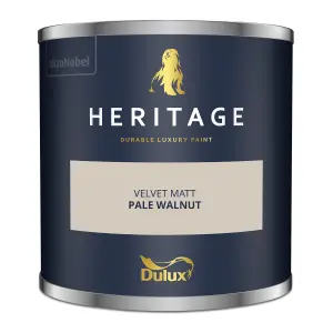 Dulux Trade Heritage Pale Walnut Matt Wall paint, 125ml Tester pot