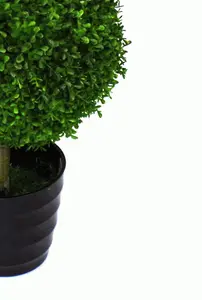 Geko 4 ft 120 cm Single Artificial Extra-Large Grass Topiary Tree